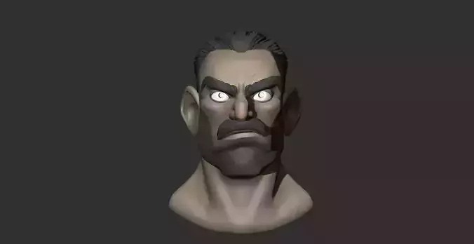 Busto Hombre stylizado