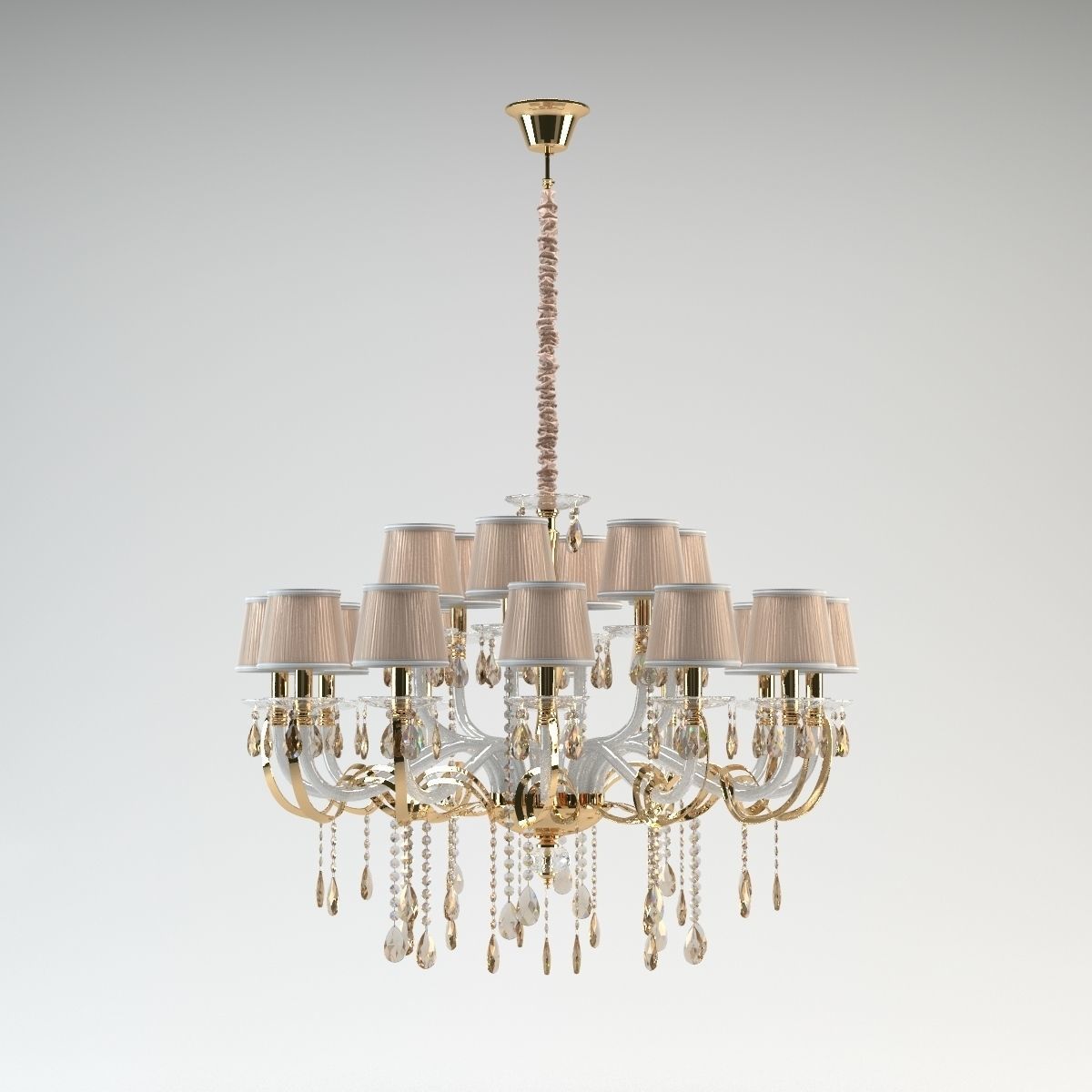 Chiaro Daniel Chandelier Luster 3D model_6