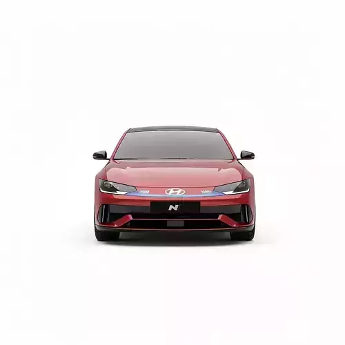 Hyundai IONIQ 6 N Inspired Low-poly 3D model 6