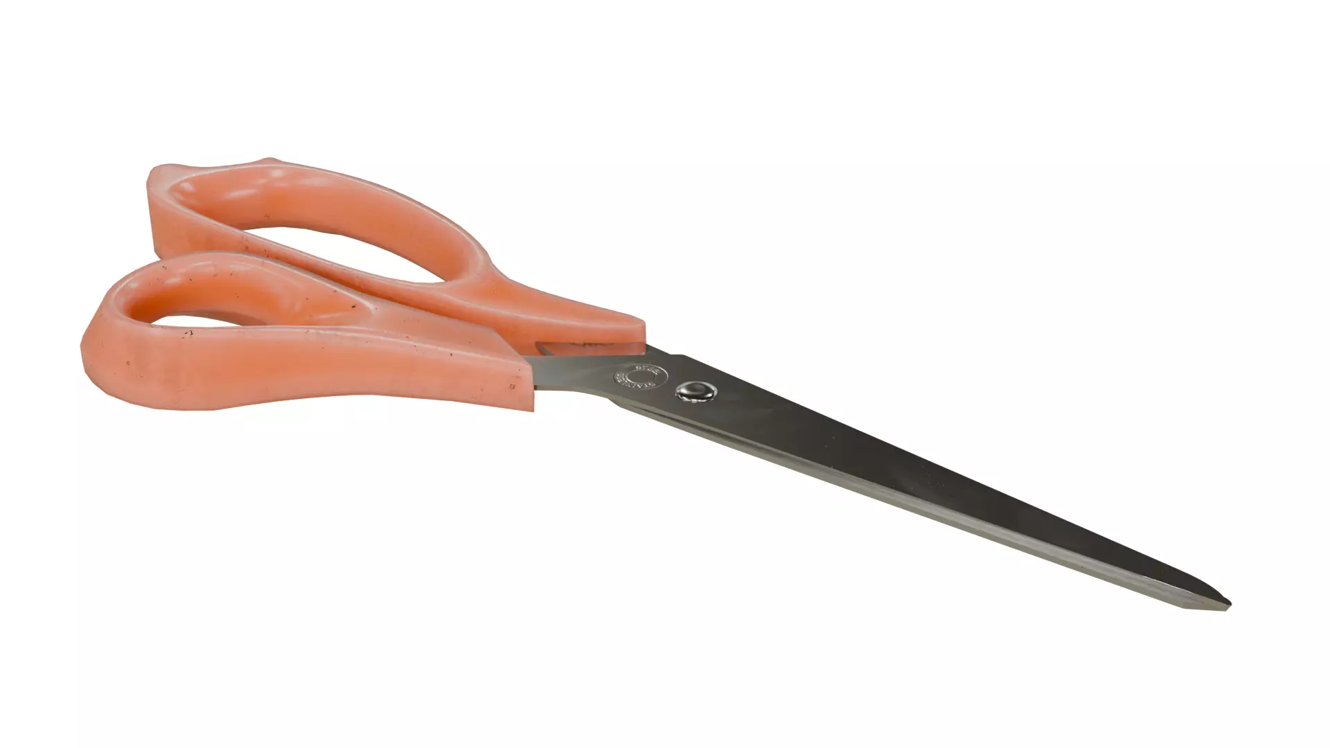 Scissor Low-poly 3D model_1