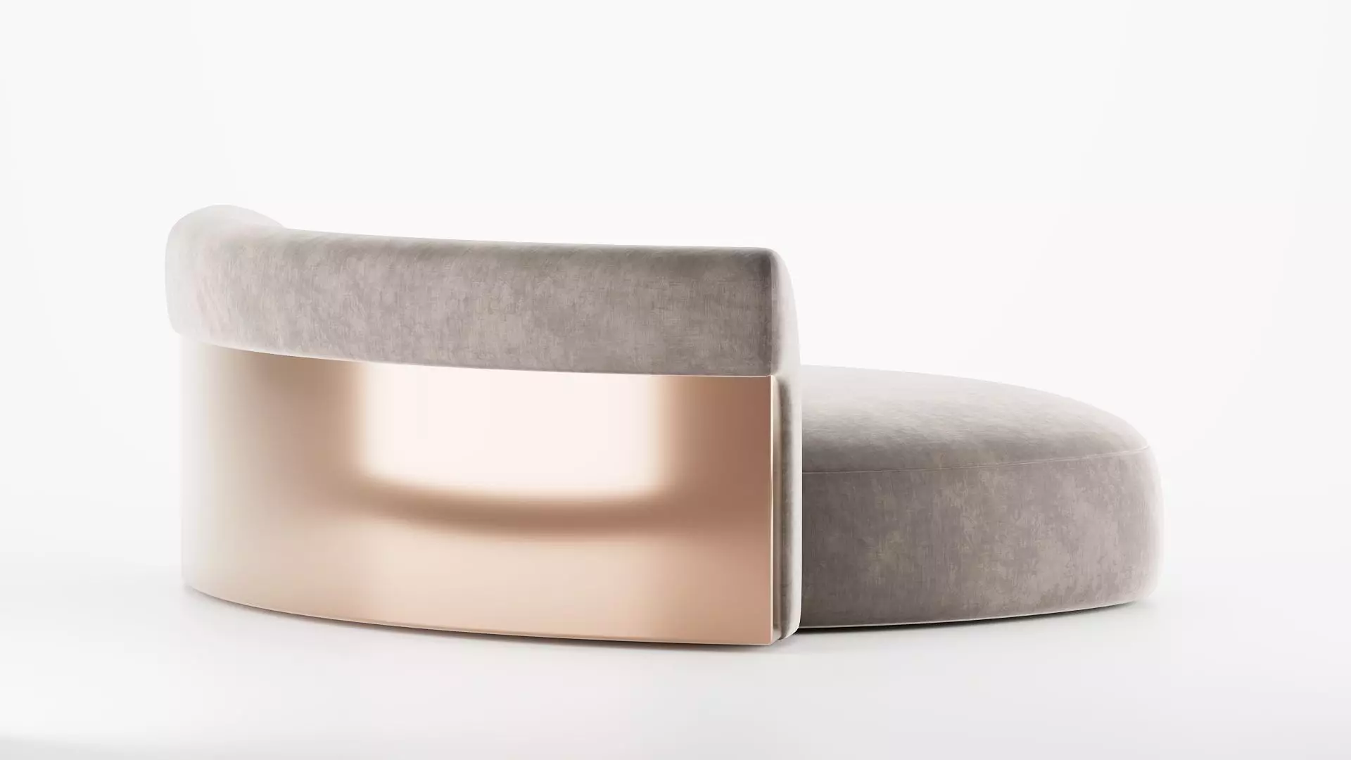 LONGHI Nip Round Island Sofa Daybed 3D model_5