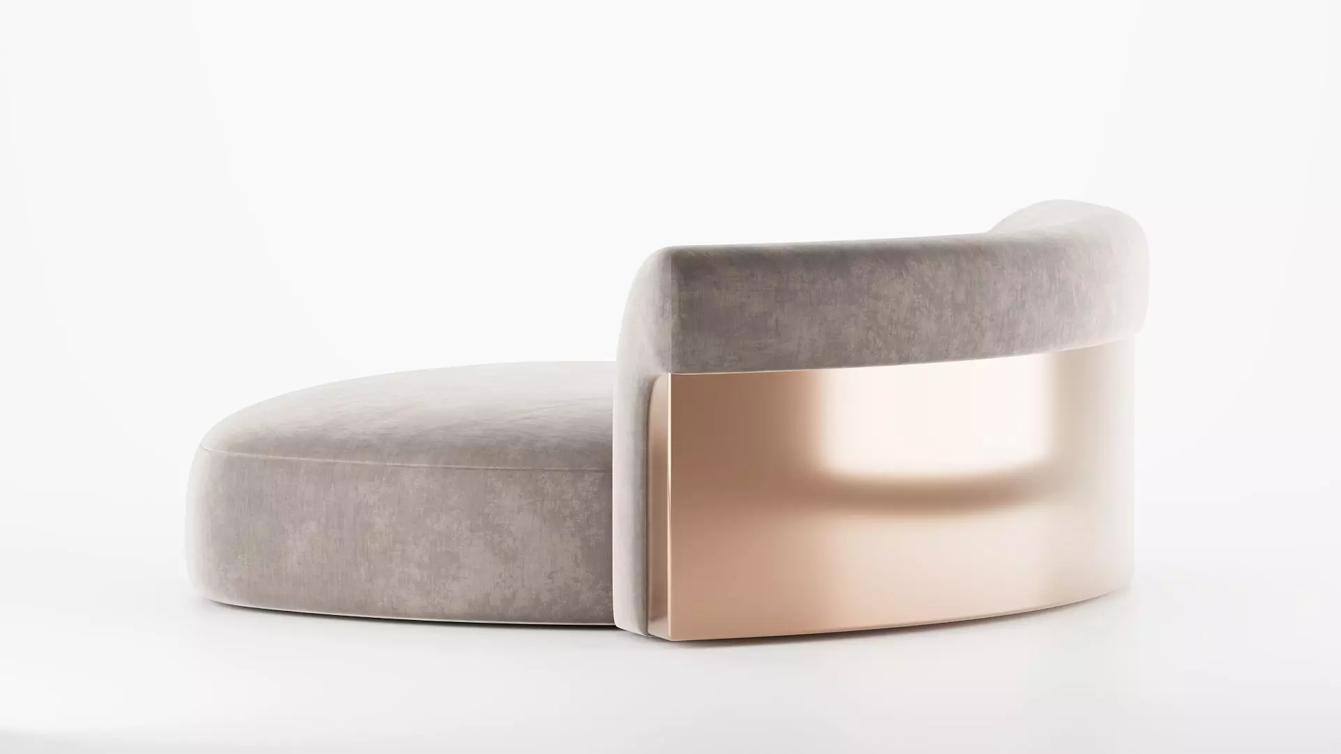 LONGHI Nip Round Island Sofa Daybed 3D model_6