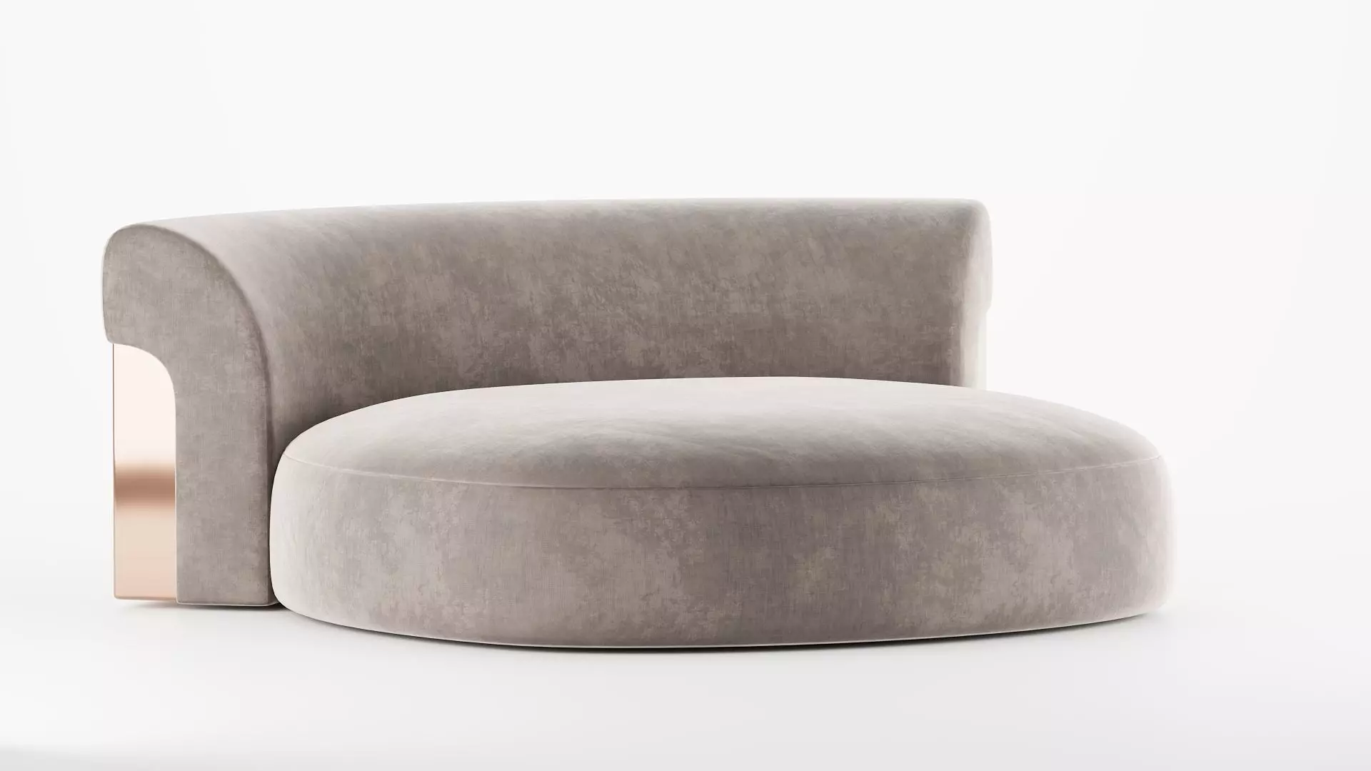 LONGHI Nip Round Island Sofa Daybed 3D model_3