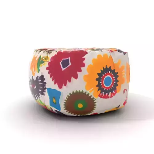 Bohemian Pouf model pack