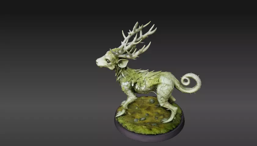 Articulated Forest Sprite 3D Model Fantasy Creature Print-Ready 3D model_10