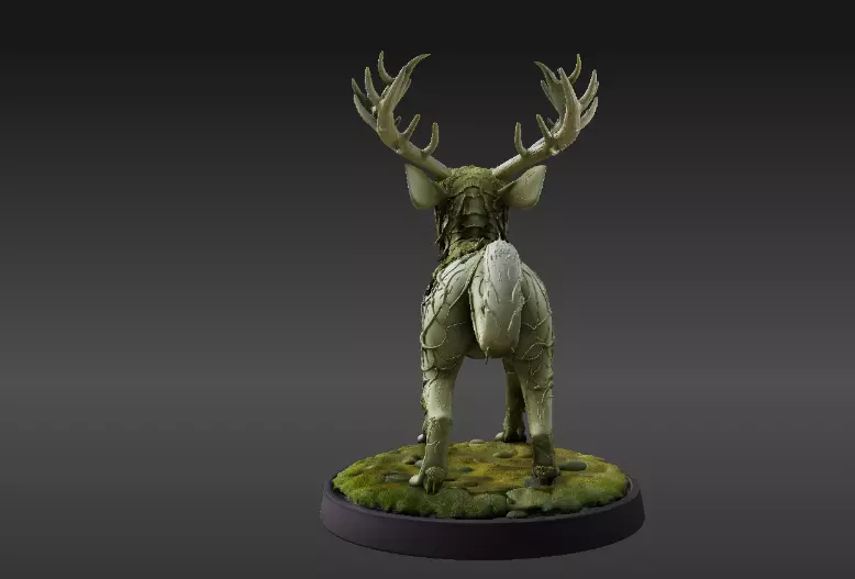 Articulated Forest Sprite 3D Model Fantasy Creature Print-Ready 3D model_12