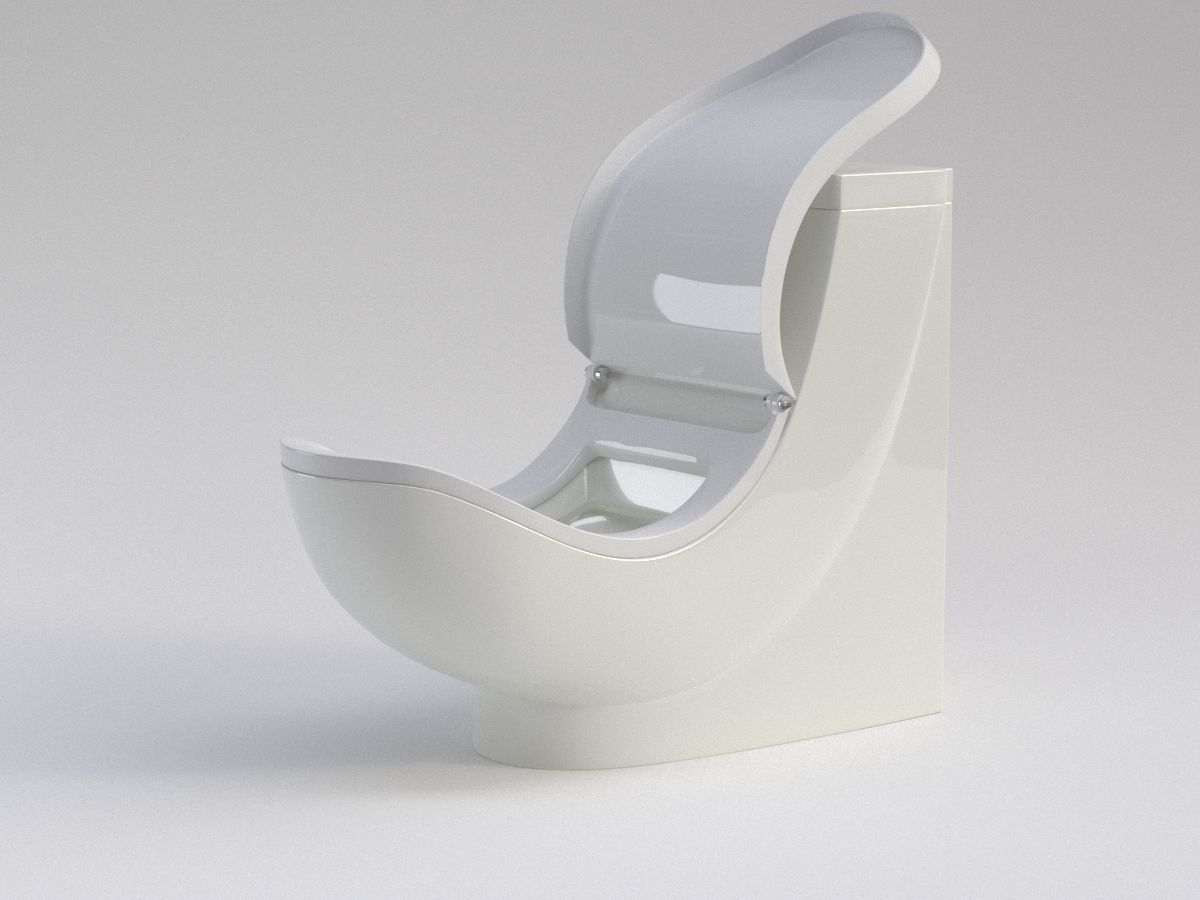 WC Health Toilet 3D model_4
