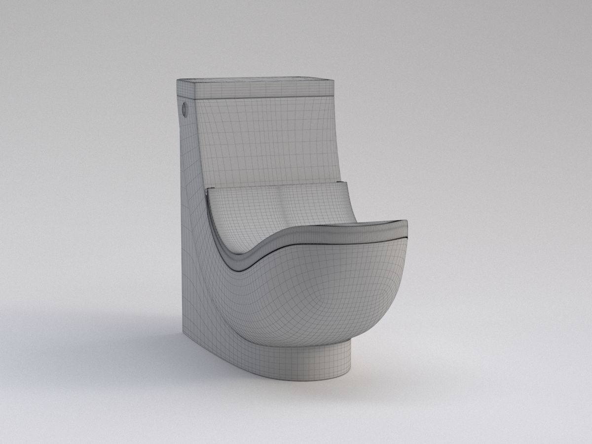 WC Health Toilet 3D model_6