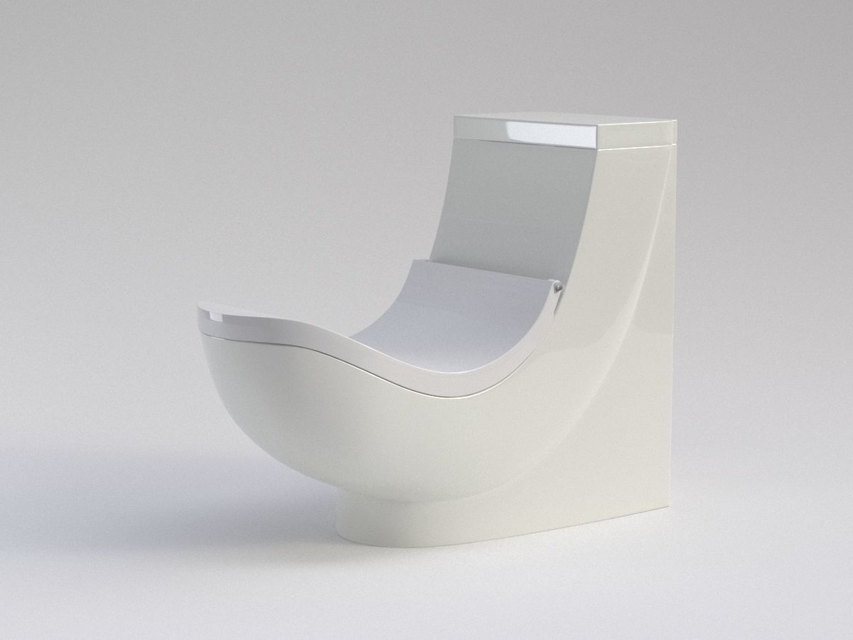 WC Health Toilet 3D model_3
