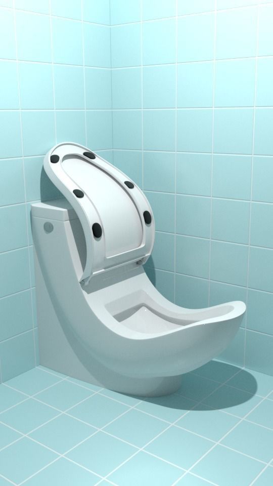 WC Health Toilet 3D model_5