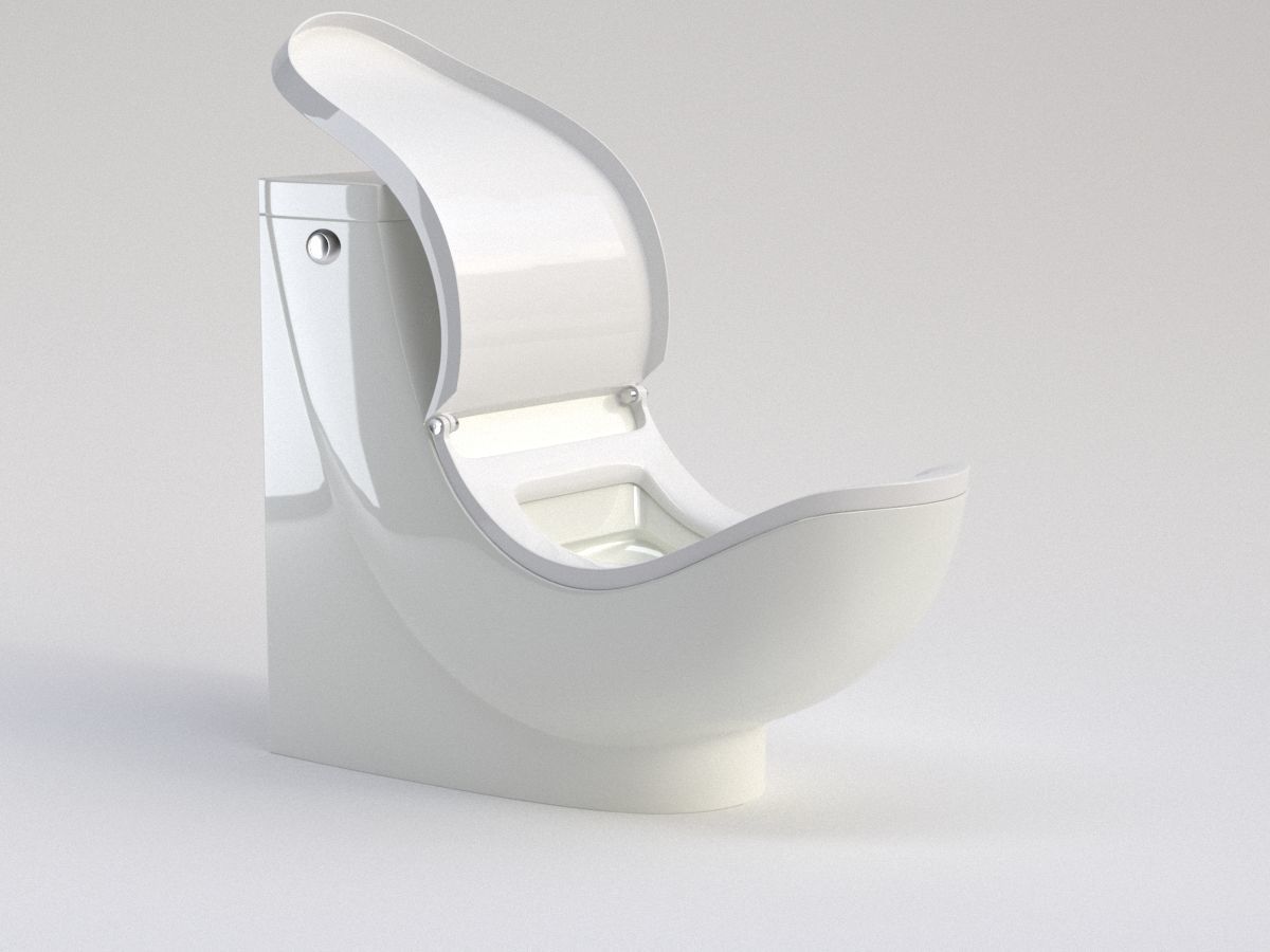 WC Health Toilet 3D model_1