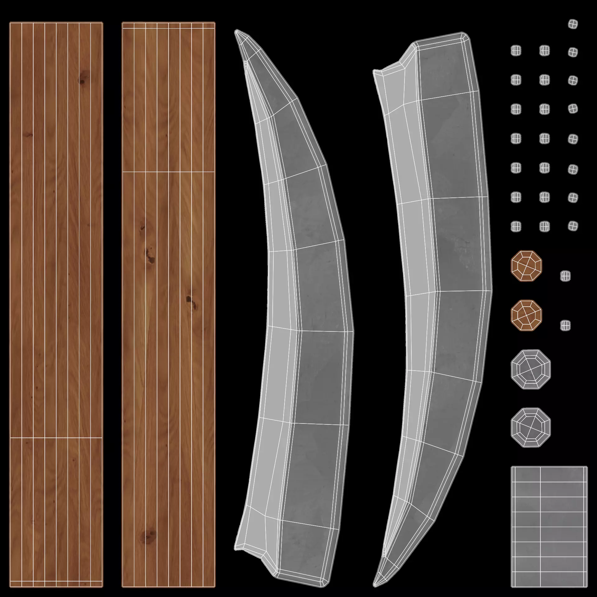 Scythe Realistic V2 Low-poly 3D model_6