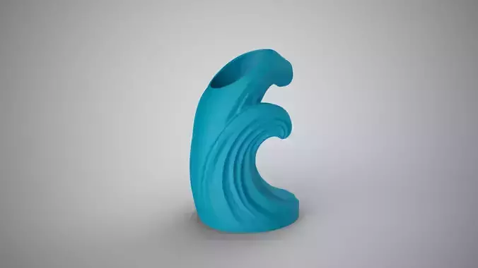 Wave Pen Holder