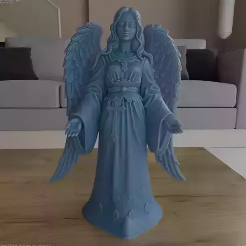 Elegant Christmas Angel STL 3D Model for Printing 3D print model Elegant Christmas Angel STL 3D Model for Printing 3D print model