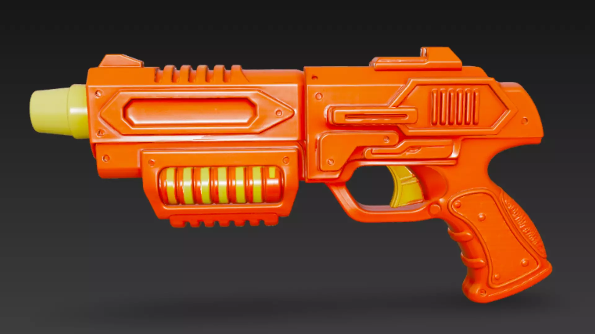 Toy Gun 3D Model 3D model_4