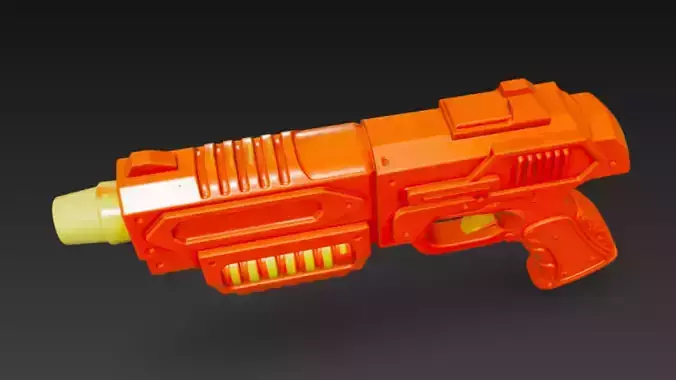 Toy Gun 3D Model 3D model