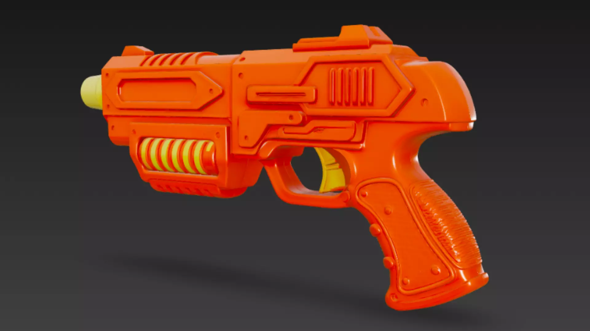 Toy Gun 3D Model 3D model_3