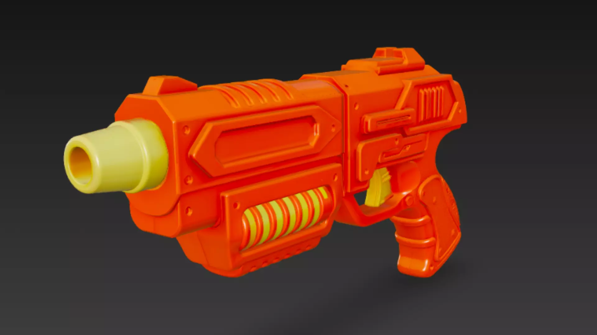 Toy Gun 3D Model 3D model_1