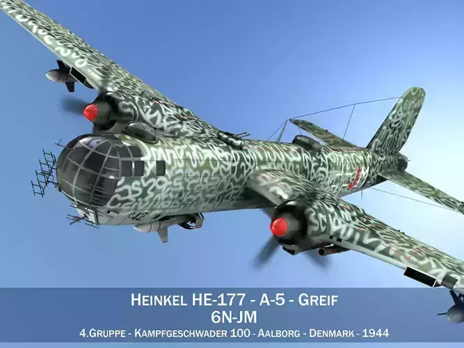 Heinkel He-177 A-5 - Greif - 6NJM