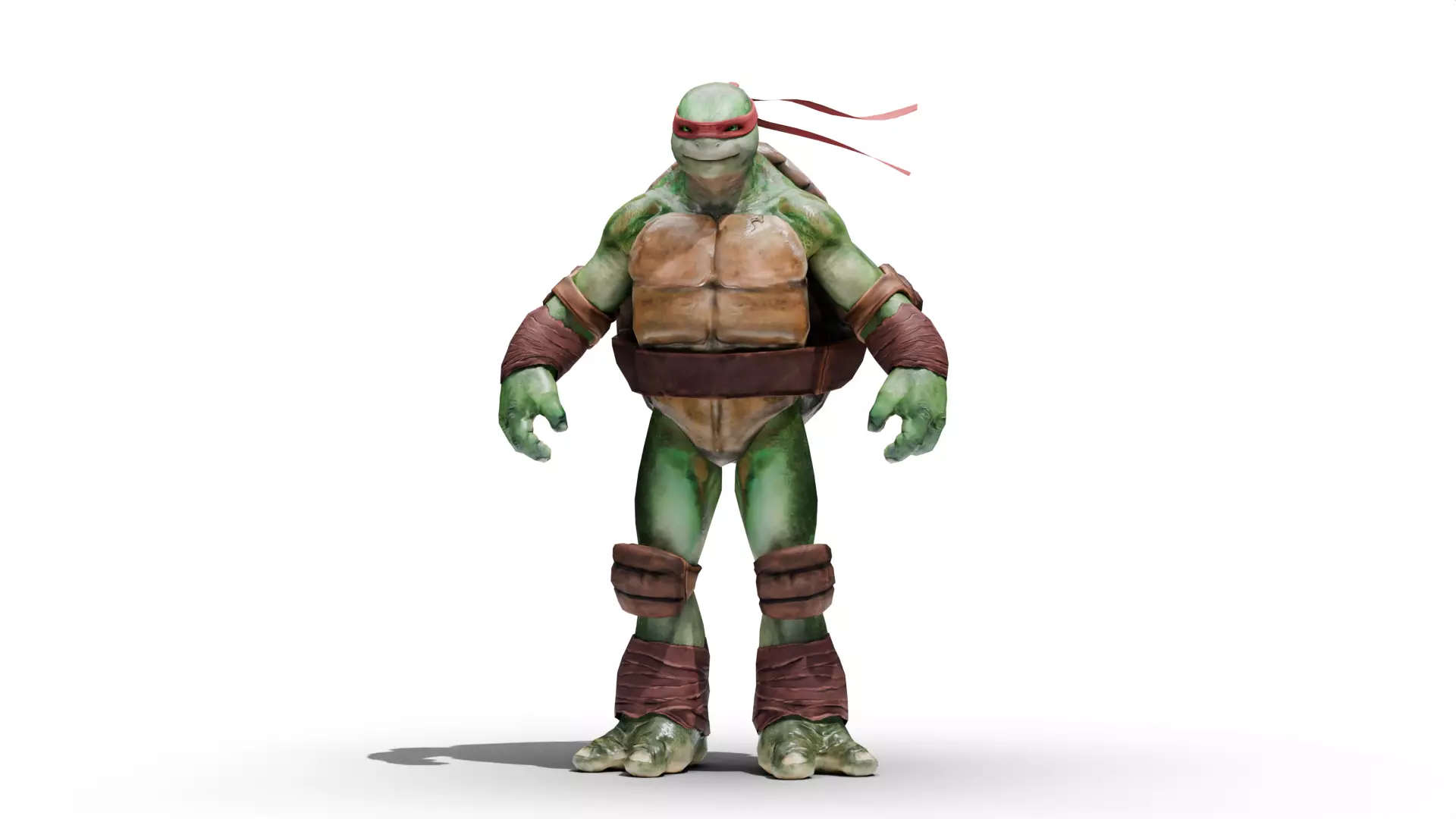 Raphael - TMNT  Low-poly 3D model_2