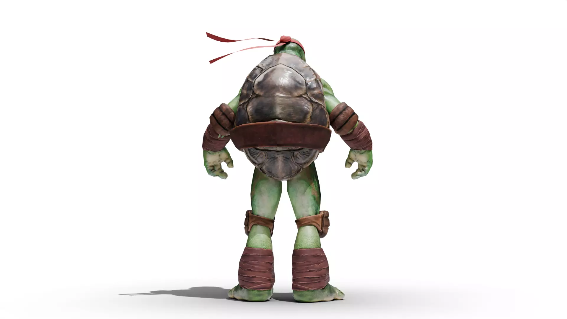 Raphael - TMNT  Low-poly 3D model_3