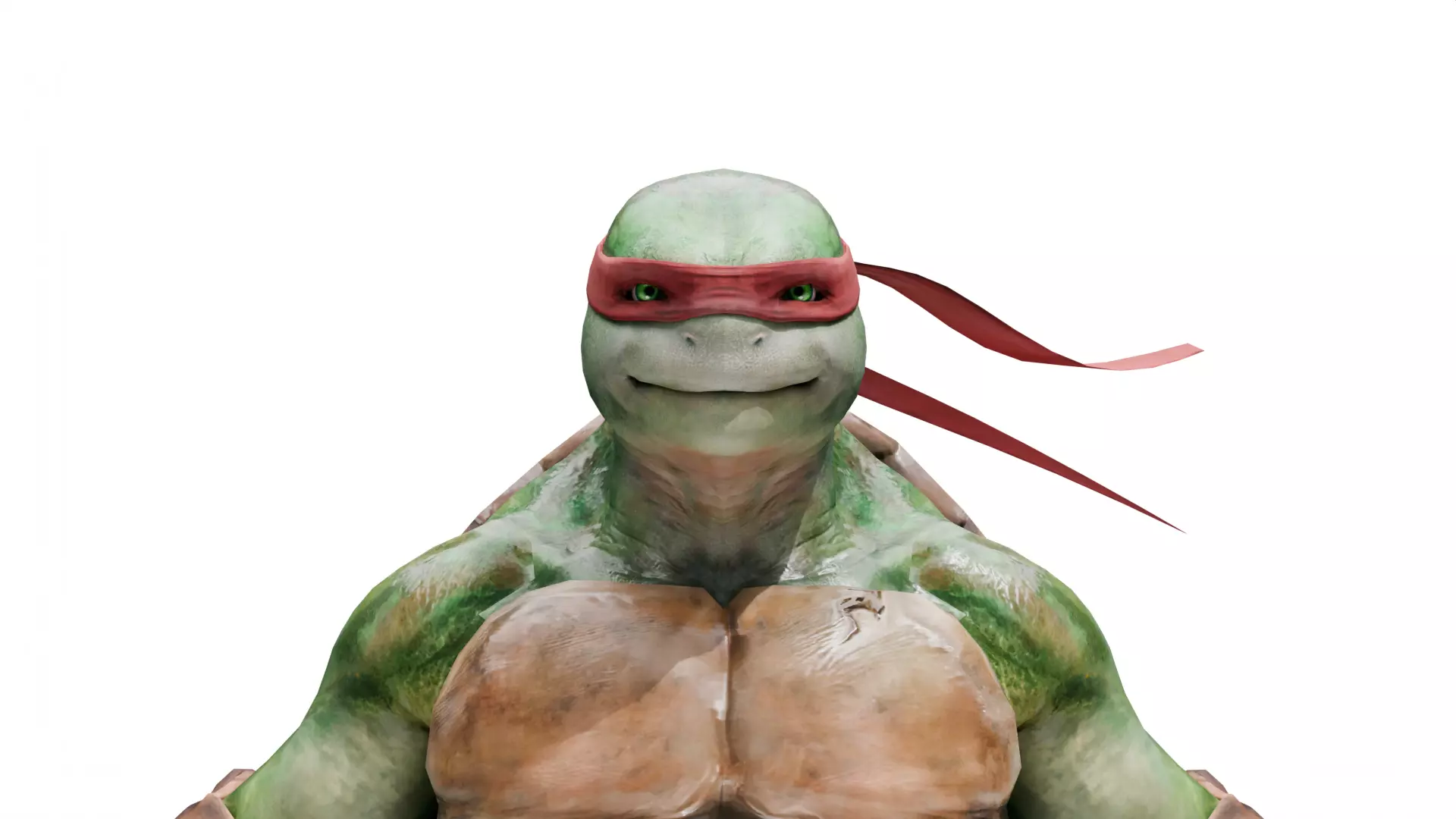 Raphael - TMNT  Low-poly 3D model_0
