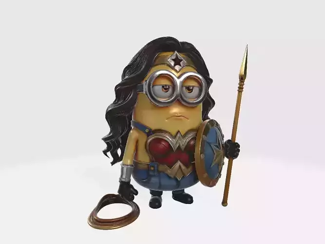Minions DC Wonderful Woman