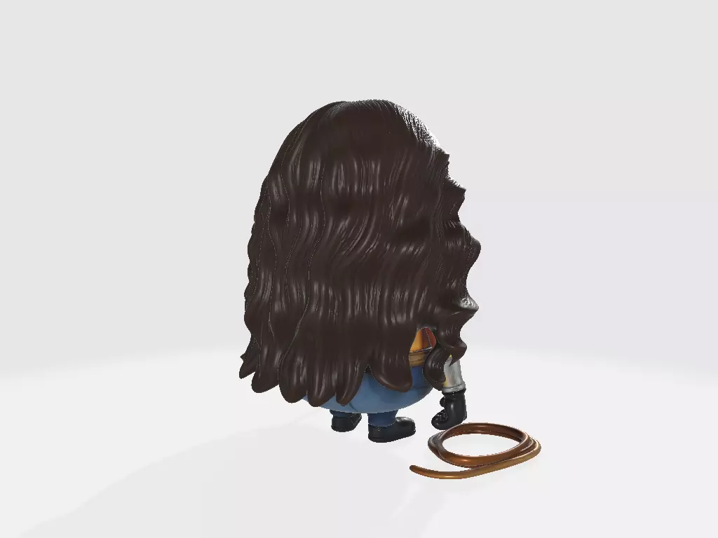 Minions DC Wonderful Woman 3D print model_3