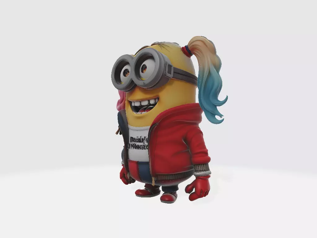 Minions DC Harlequin 3D print model_1