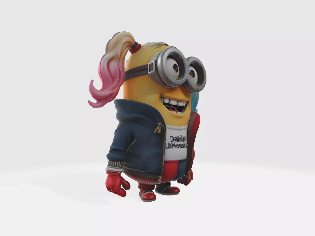 Minions DC Harlequin 3D print model_4