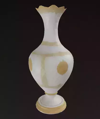 3D Vase Victorian Inspired 
