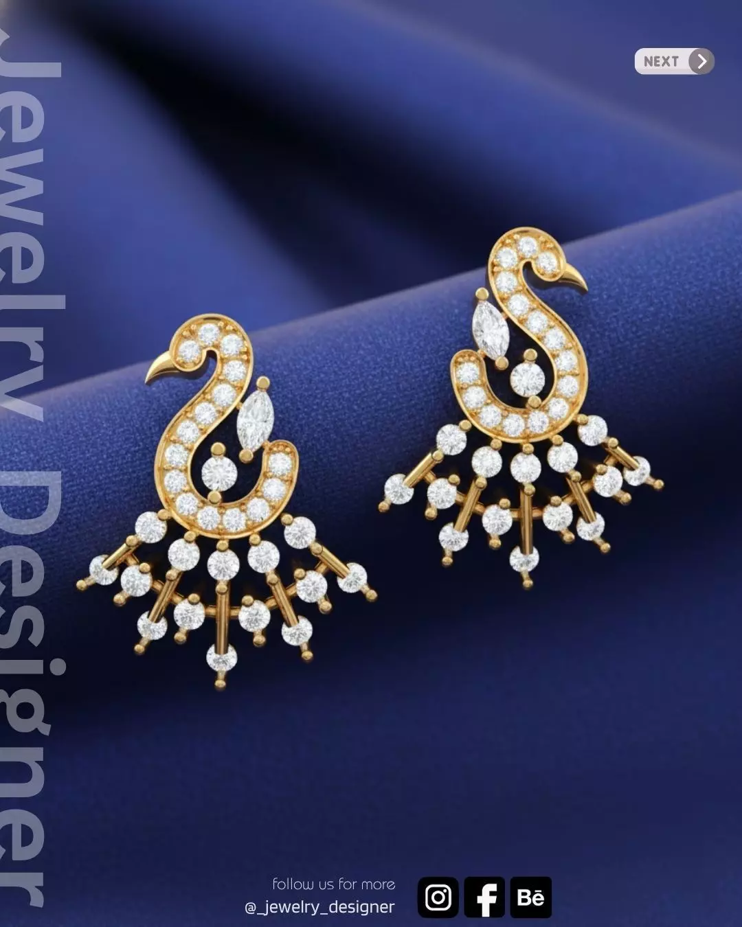 Stylized Diamond Mayura Tops 3D print model_0