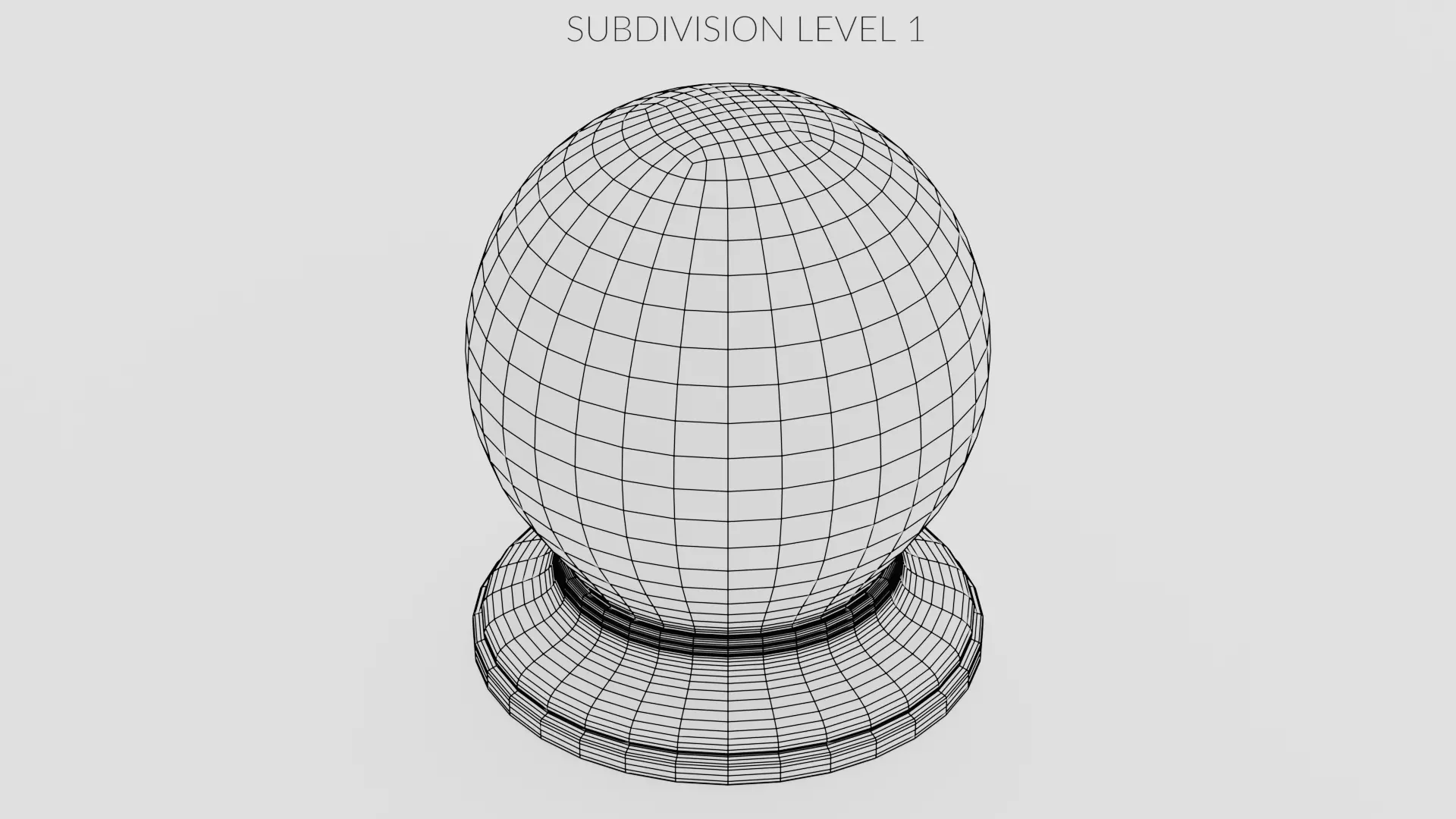 Snow Globe with Tree Gifts and Falling Snowflakes - Animated Low-poly 3D model_14