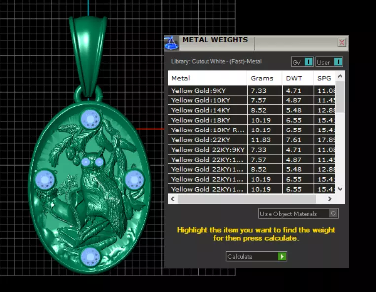ROUND DESIGN OWL PENDANT 3D PRINTABLE MODEL  3D print model_6