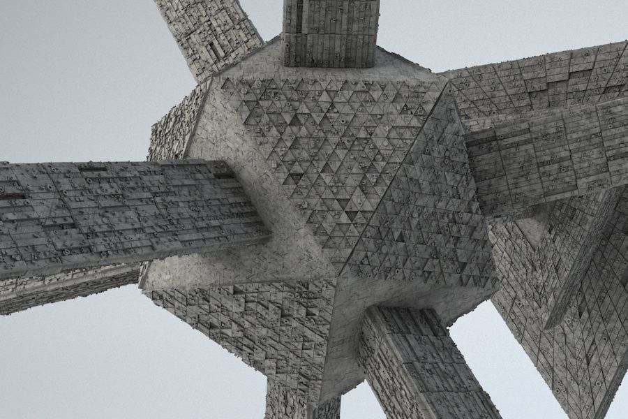 Space Station - The HeadQuarter 3D model_2