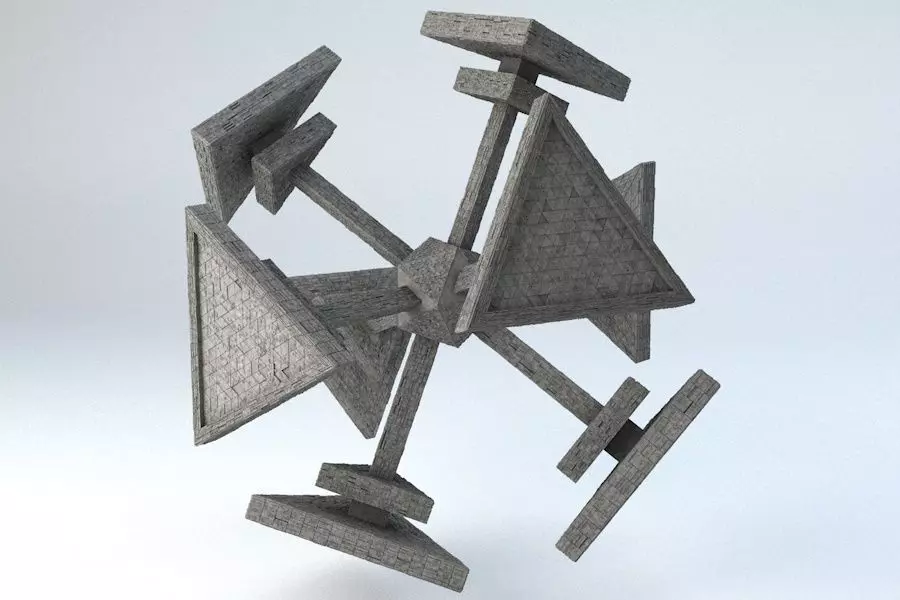 Space Station - The HeadQuarter 3D model_0