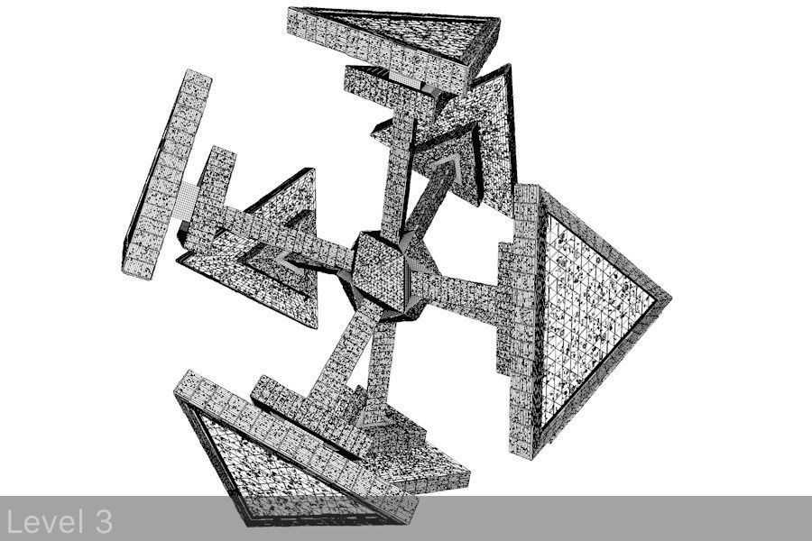 Space Station - The HeadQuarter 3D model_5