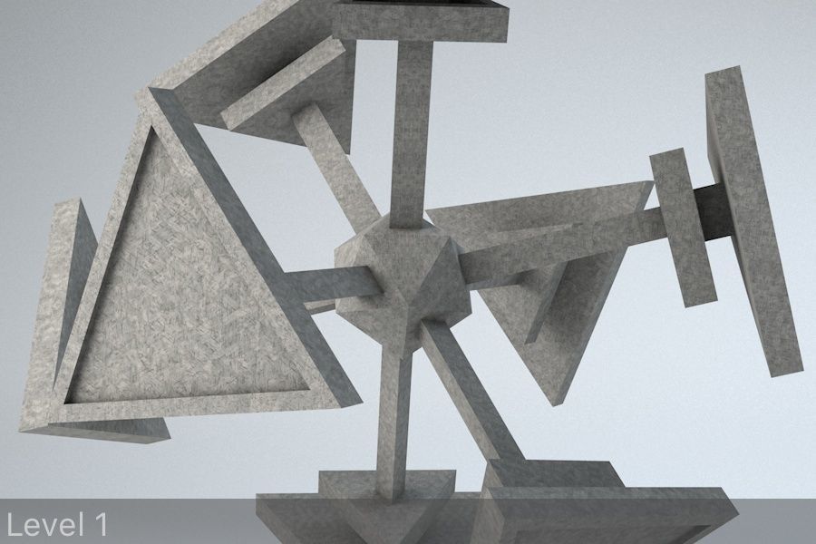 Space Station - The HeadQuarter 3D model_6