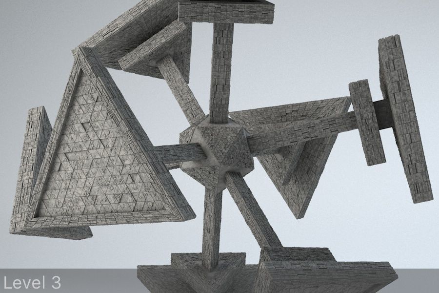 Space Station - The HeadQuarter 3D model_8