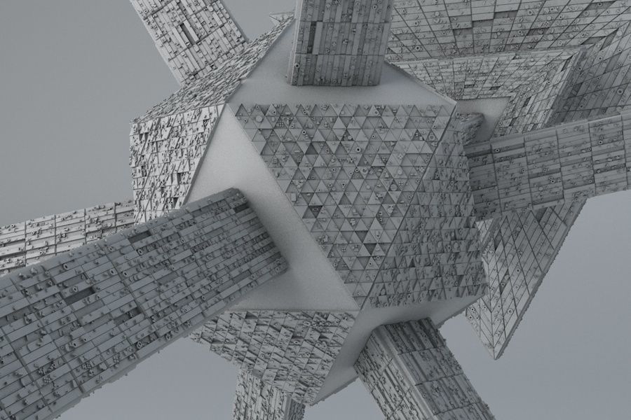 Space Station - The HeadQuarter 3D model_10