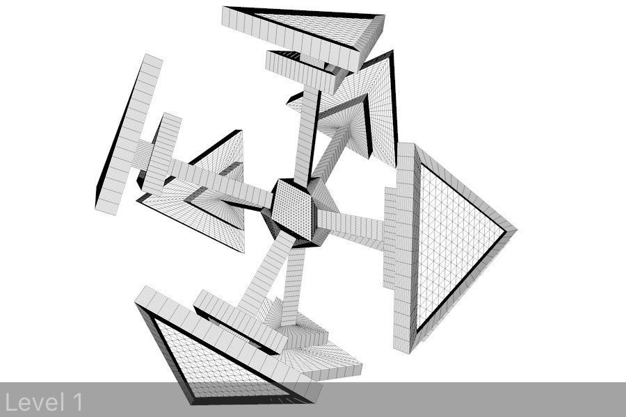 Space Station - The HeadQuarter 3D model_3