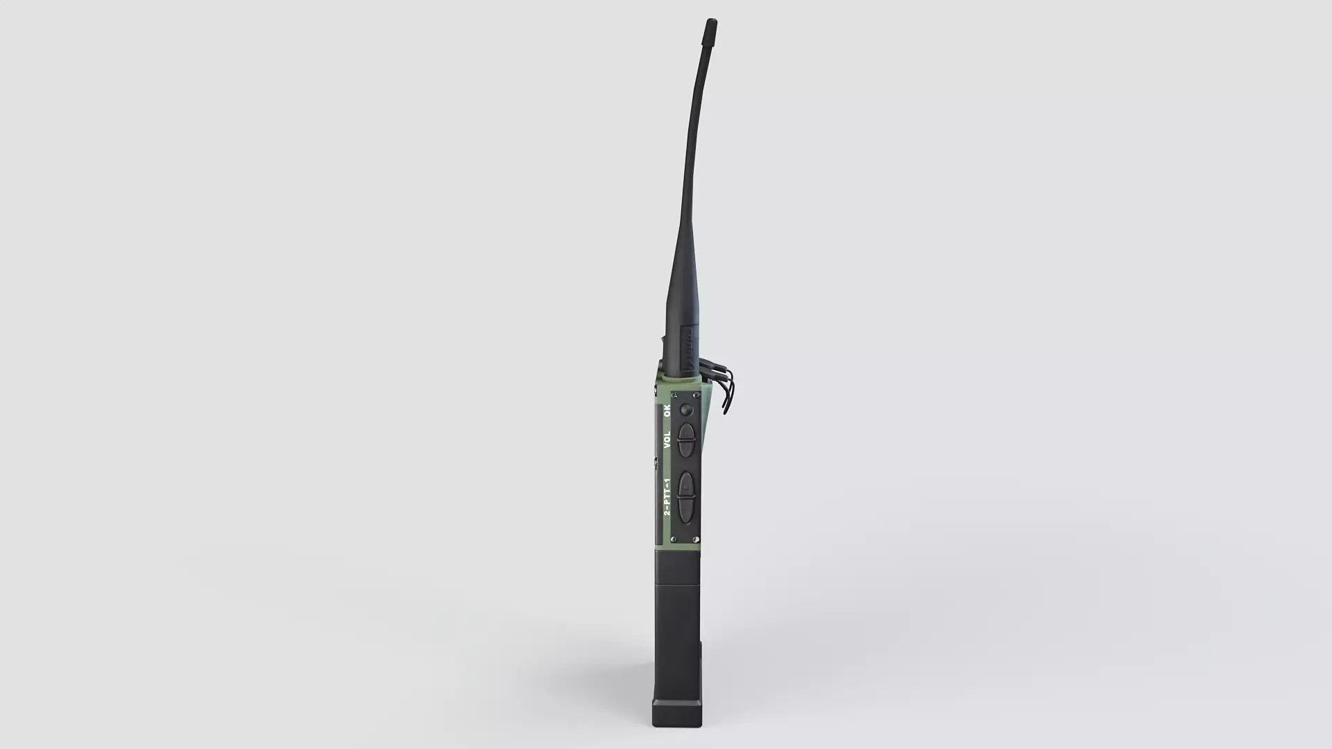 Harris RF 7800s PRR Radio Low-poly 3D model_7