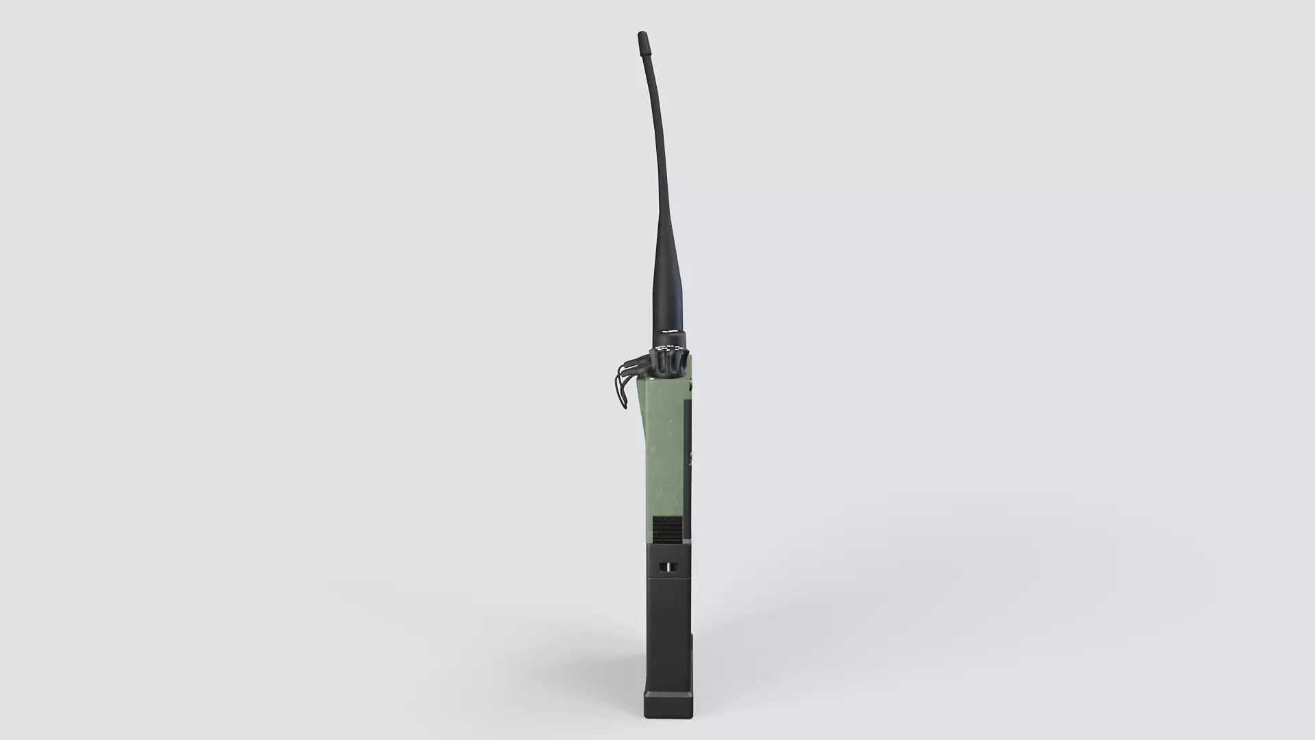 Harris RF 7800s PRR Radio Low-poly 3D model_11