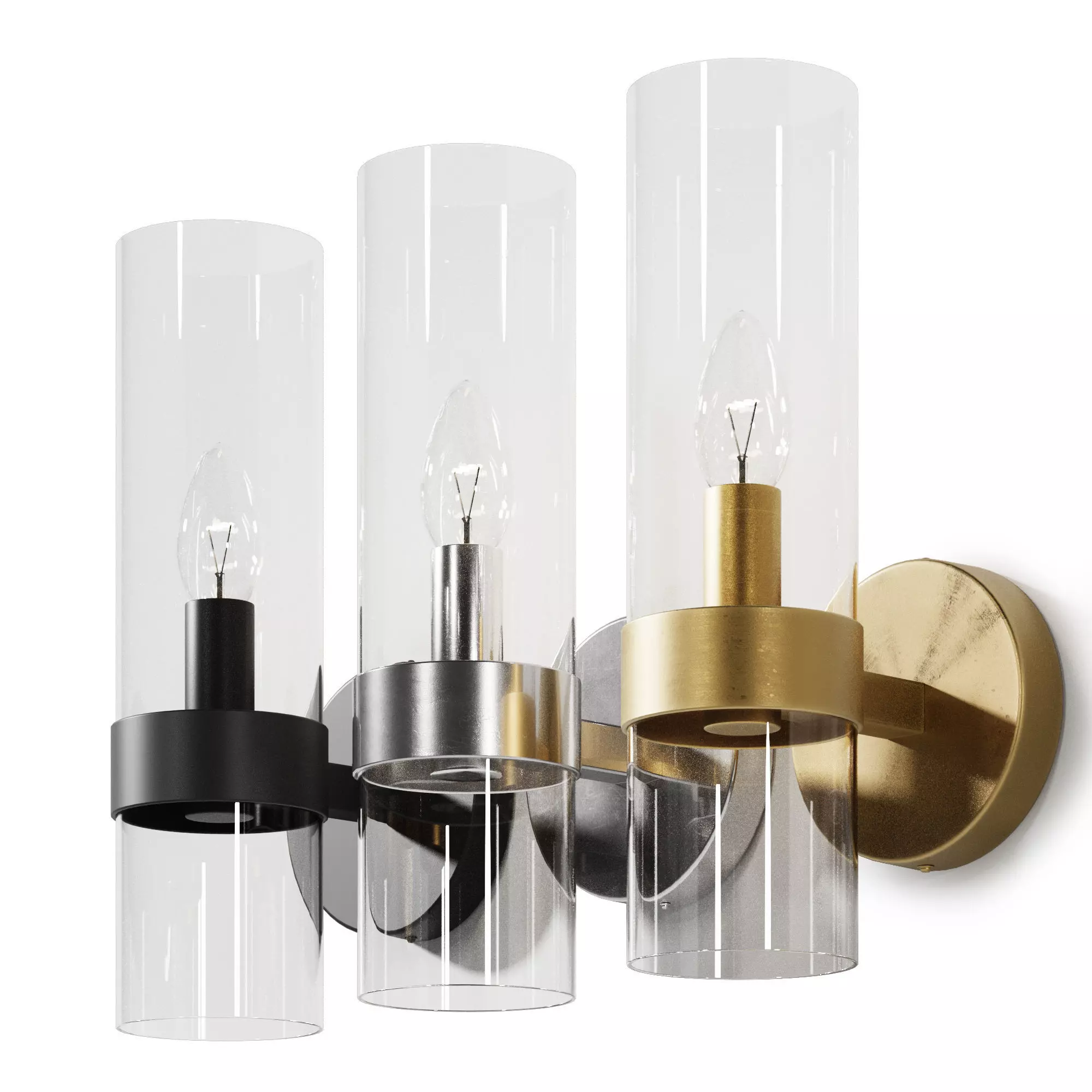 Z-lite Datus Wall Light 3D model_1