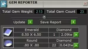 Emerald Engagement Ring 3D print model_14