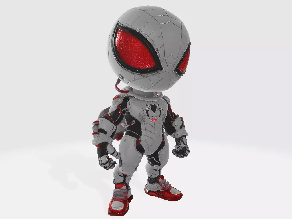 Robot Spiderman 3D print model_0