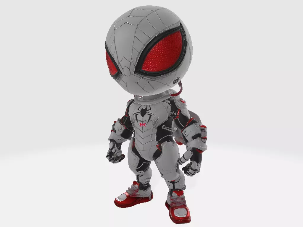 Robot Spiderman 3D print model_1
