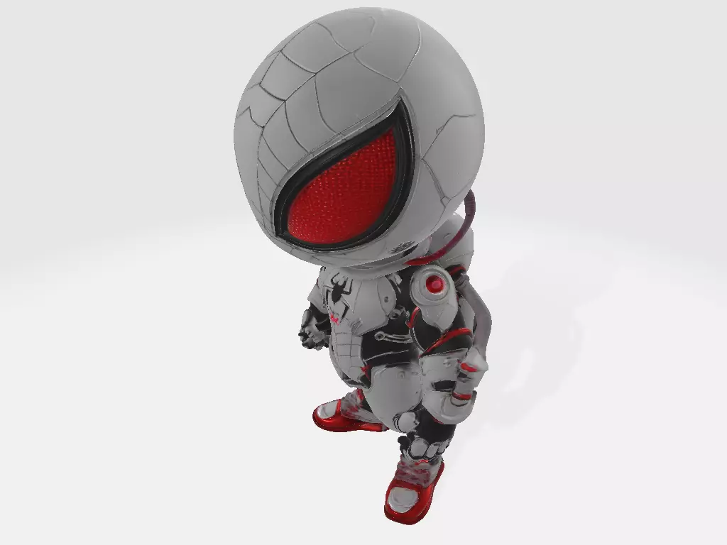 Robot Spiderman 3D print model_6