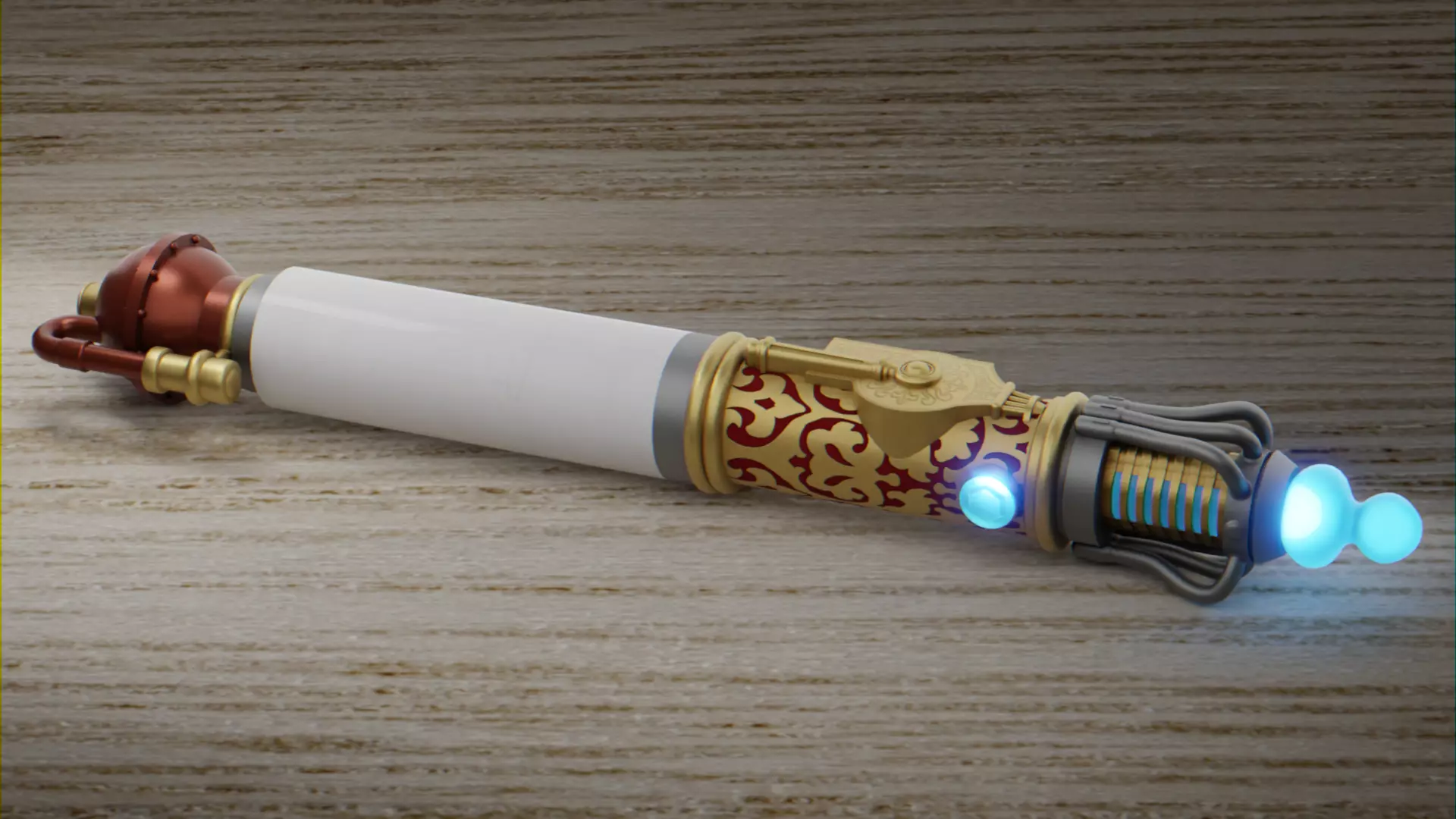 Trans Temportal Sonic Screwdriver 3D model