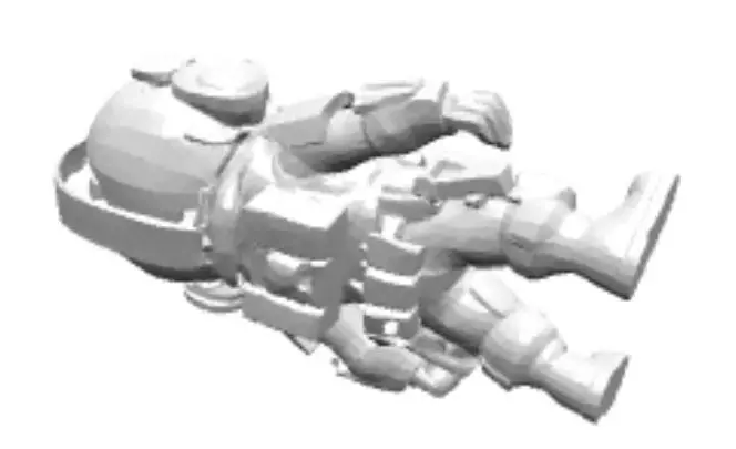 Soldier 3D print model_3